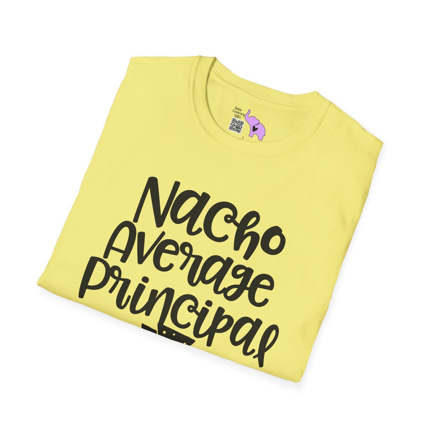 Nacho Average Principal Adult T-shirt