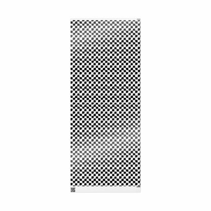 Distorted Check Wrapping Paper
