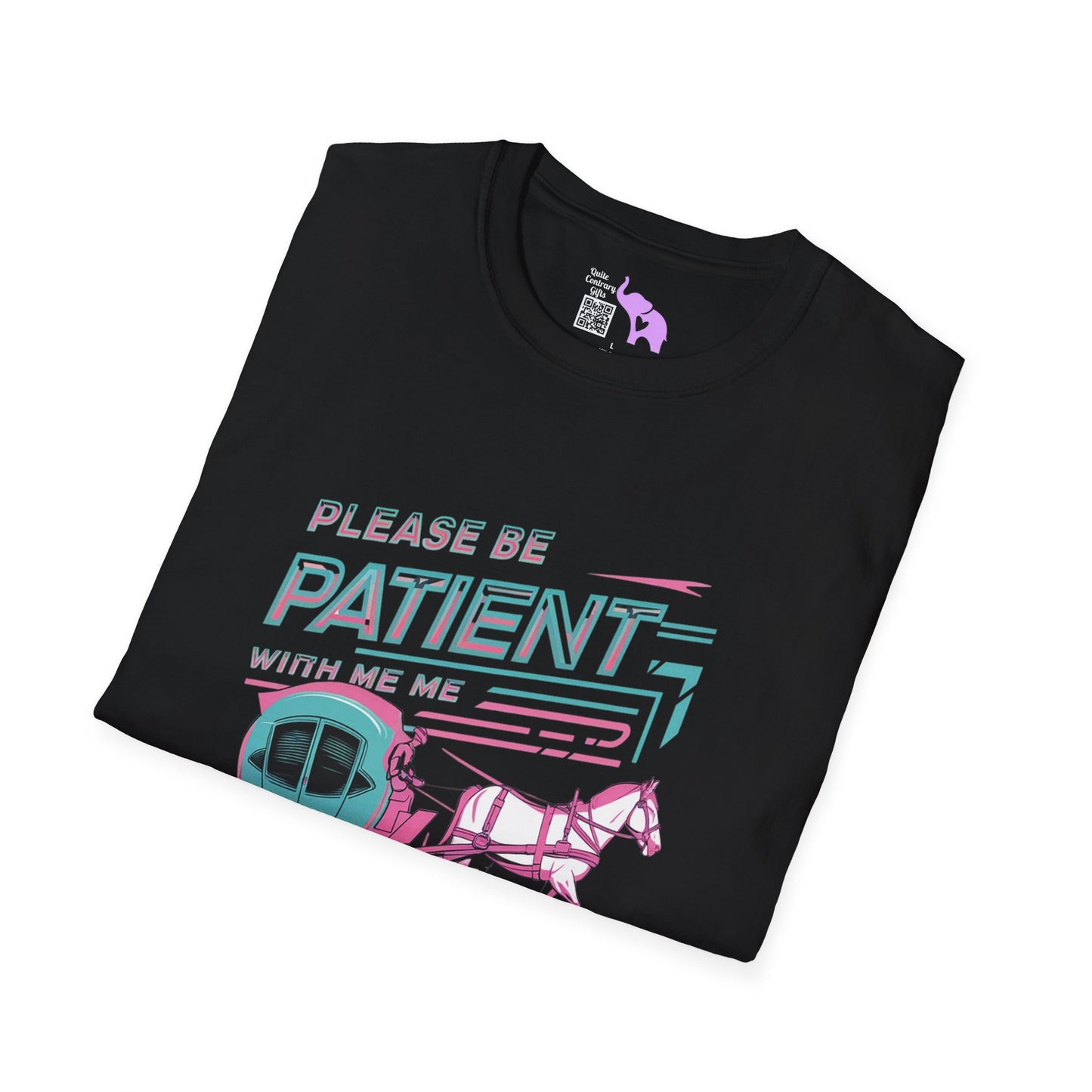Please Be Patient With Me I'm From The 1900's (Colorful Retro) Adult T-shirt