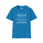 I'm Not Lucky I'm Blessed Adult T-shirt