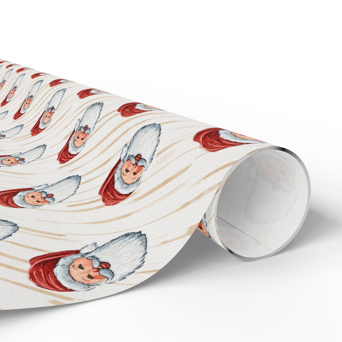 Jolly Old St. Nick Wrapping Paper