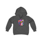 Cool Kitten w/Headphones Youth Hoodie