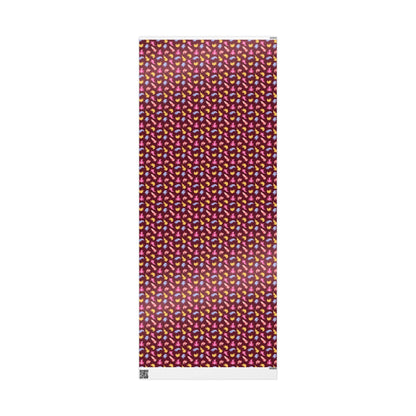 Crimson Axolotls Wrapping Paper