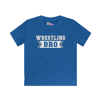 Wrestling Bro Youth Softstyle Tee