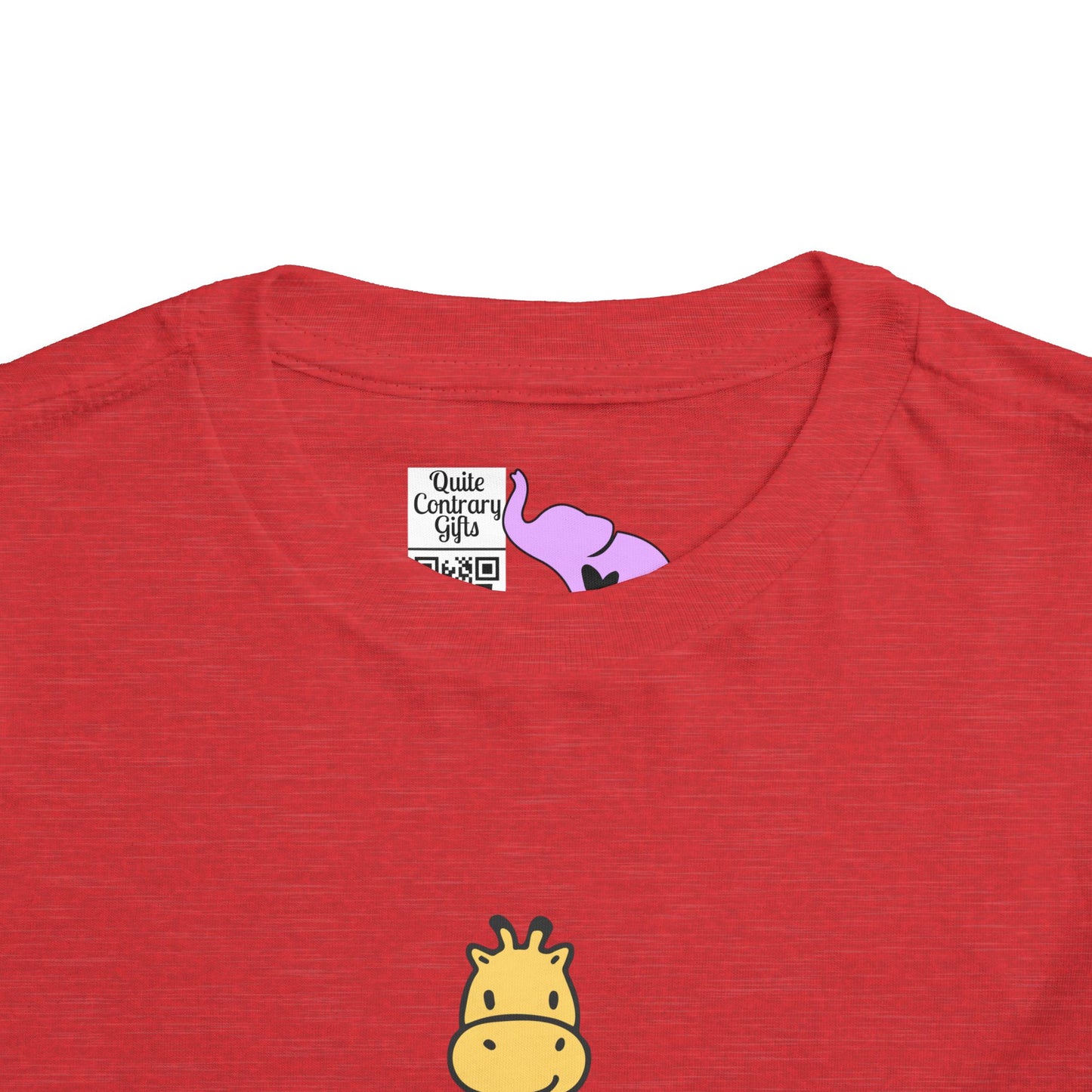 So Cute (Giraffe) Toddler Tee