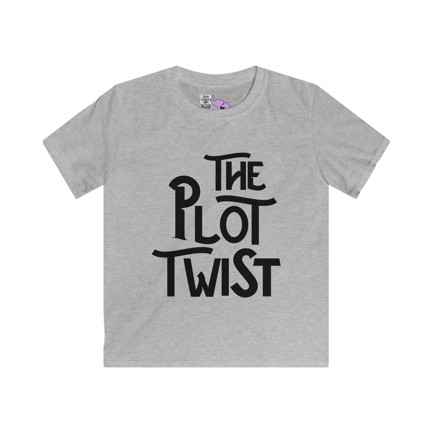 The Plot Twist (Fourth/Unplanned Sibling) Youth Softstyle Tee