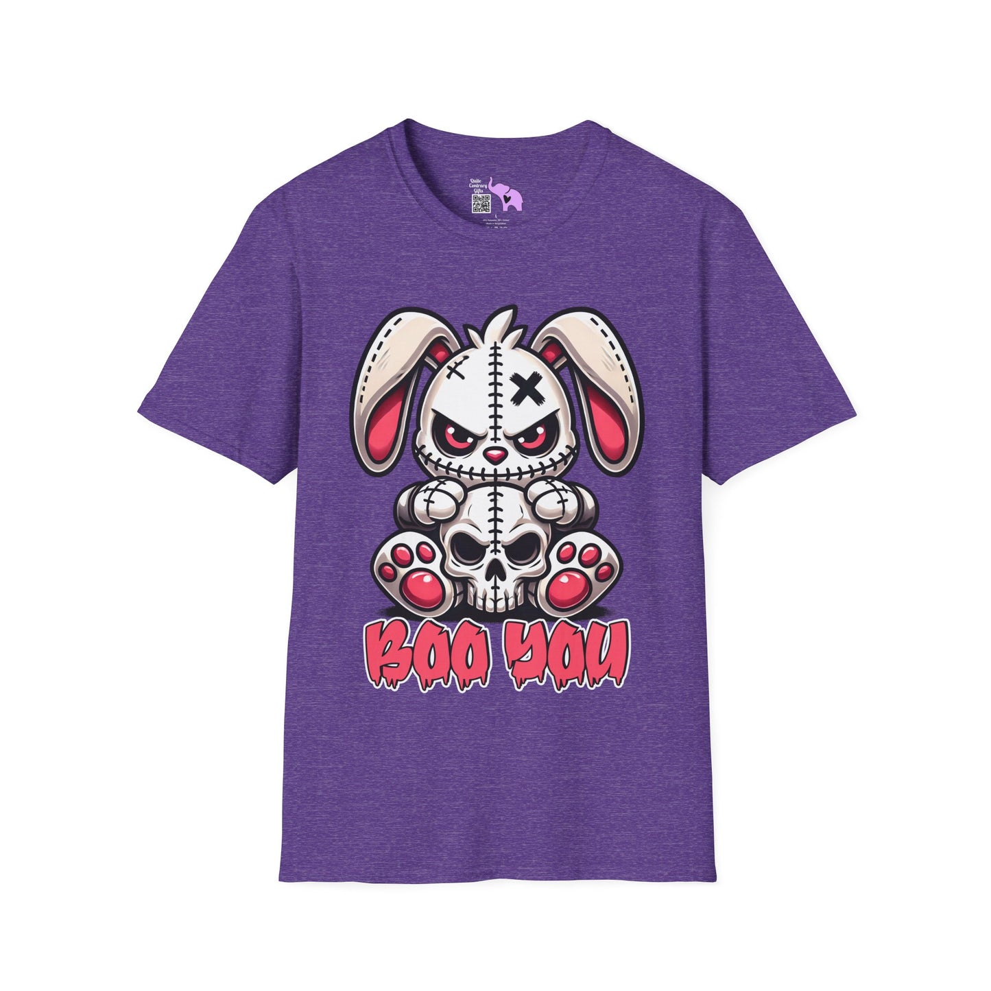 Boo You (Voodoo Bunny/Skull) Adult T-shirt