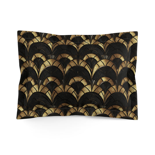 Gilded Elegance Pillow Sham