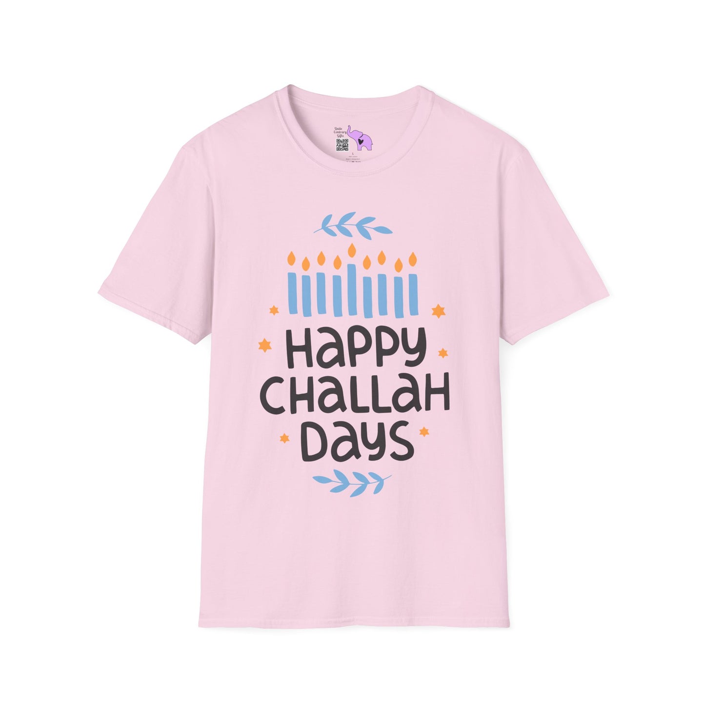 Happy Challah Days Adult T-shirt