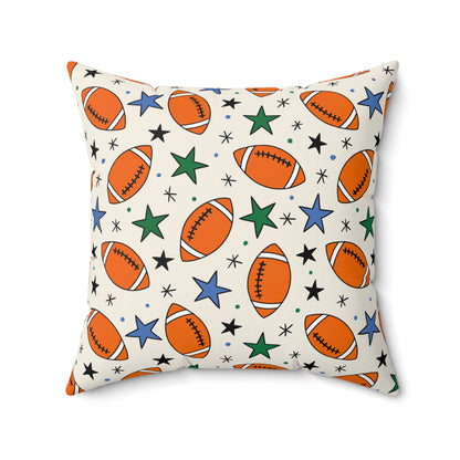 Touchdown Stars Throw Pillow