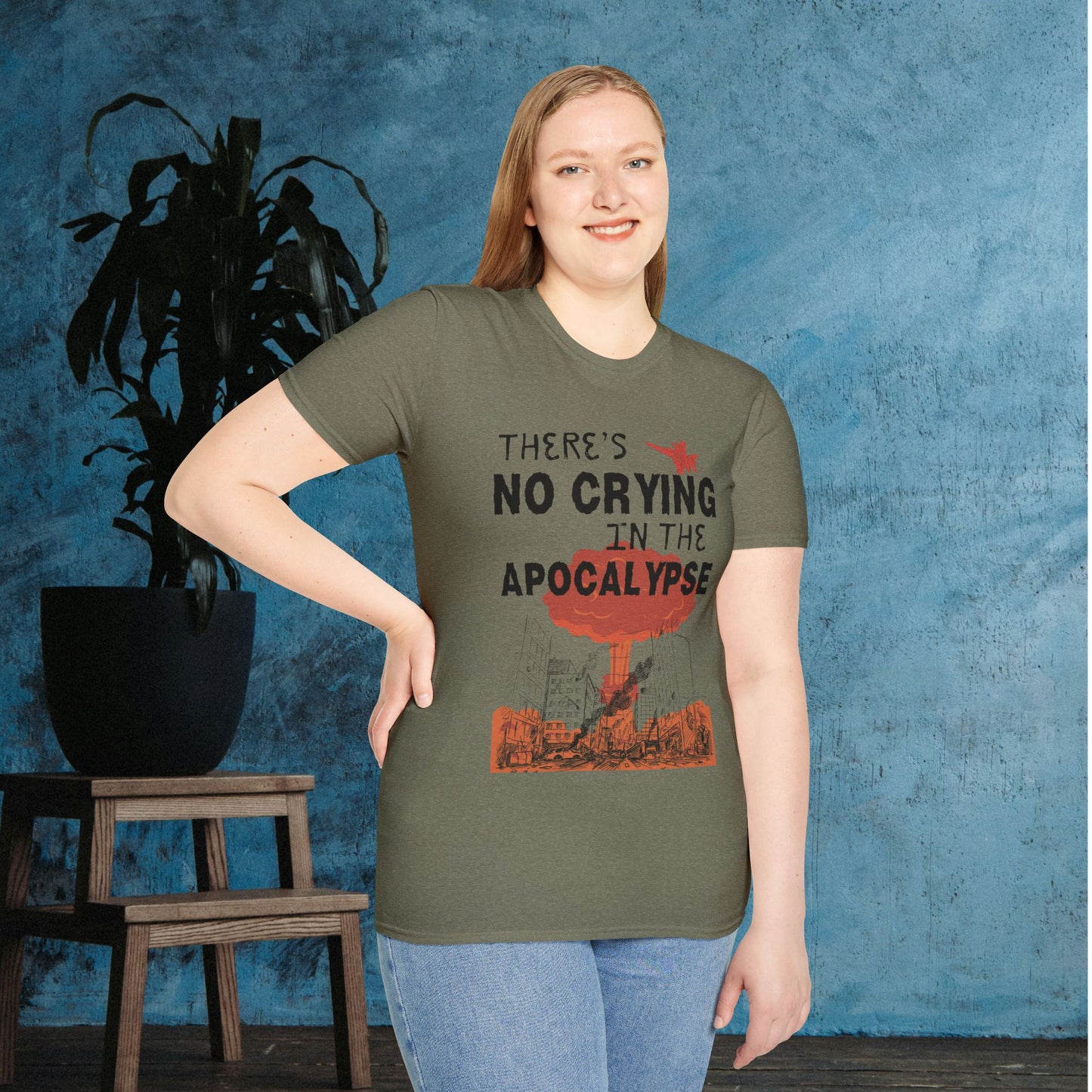 There's No Crying in the Apocalypse Adult T-shirt