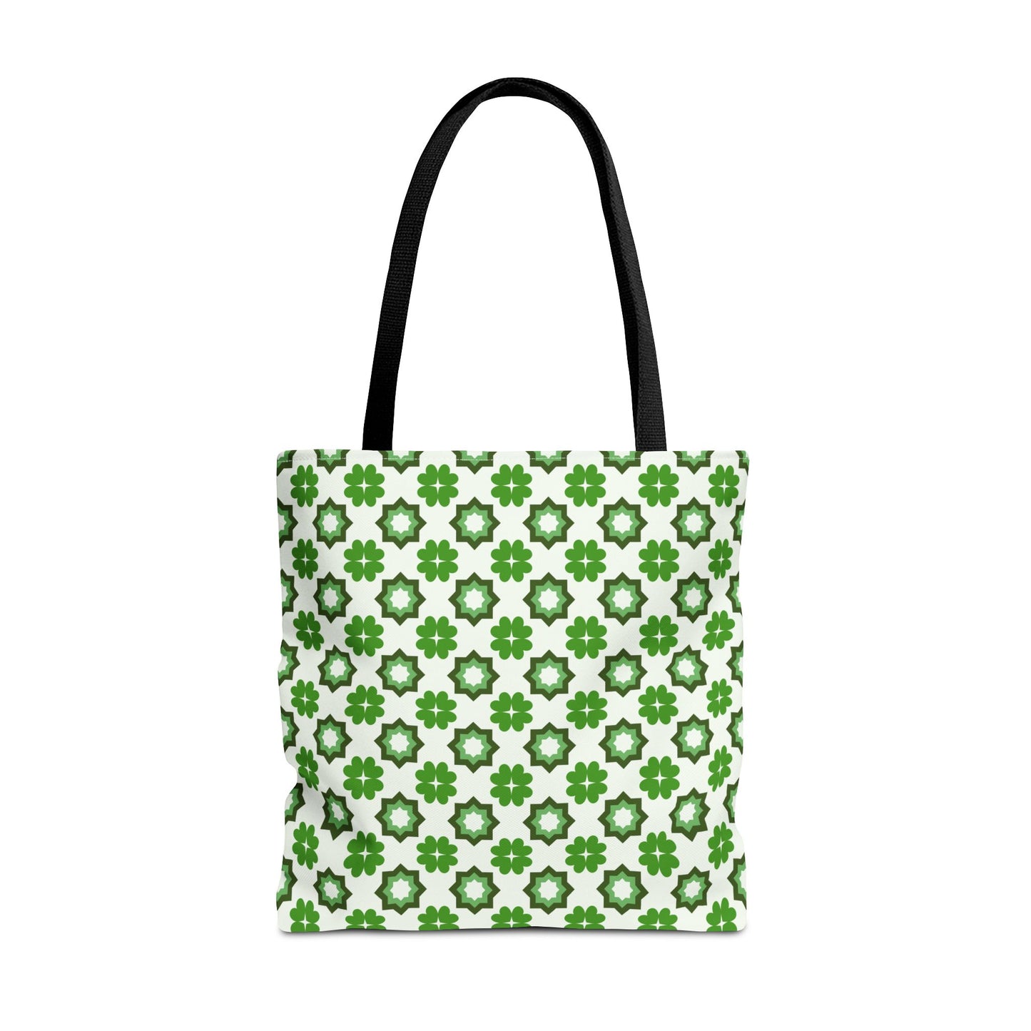 Emerald Star Garden Canvas Tote Bag