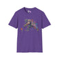 Flowers & Butterflies Bigfoot Adult T-shirt