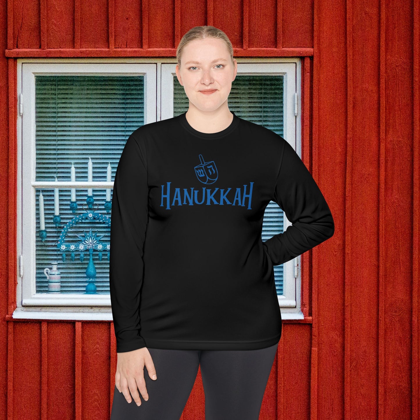 Hanukkah Adult Long Sleeve Tee