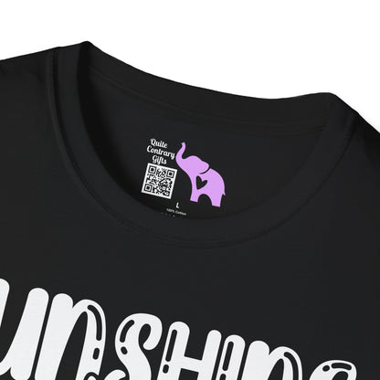 Sunshine Mixed With A Little Hurricane Adult T-shirt