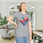 Heart of Many Colors Adult T-shirt