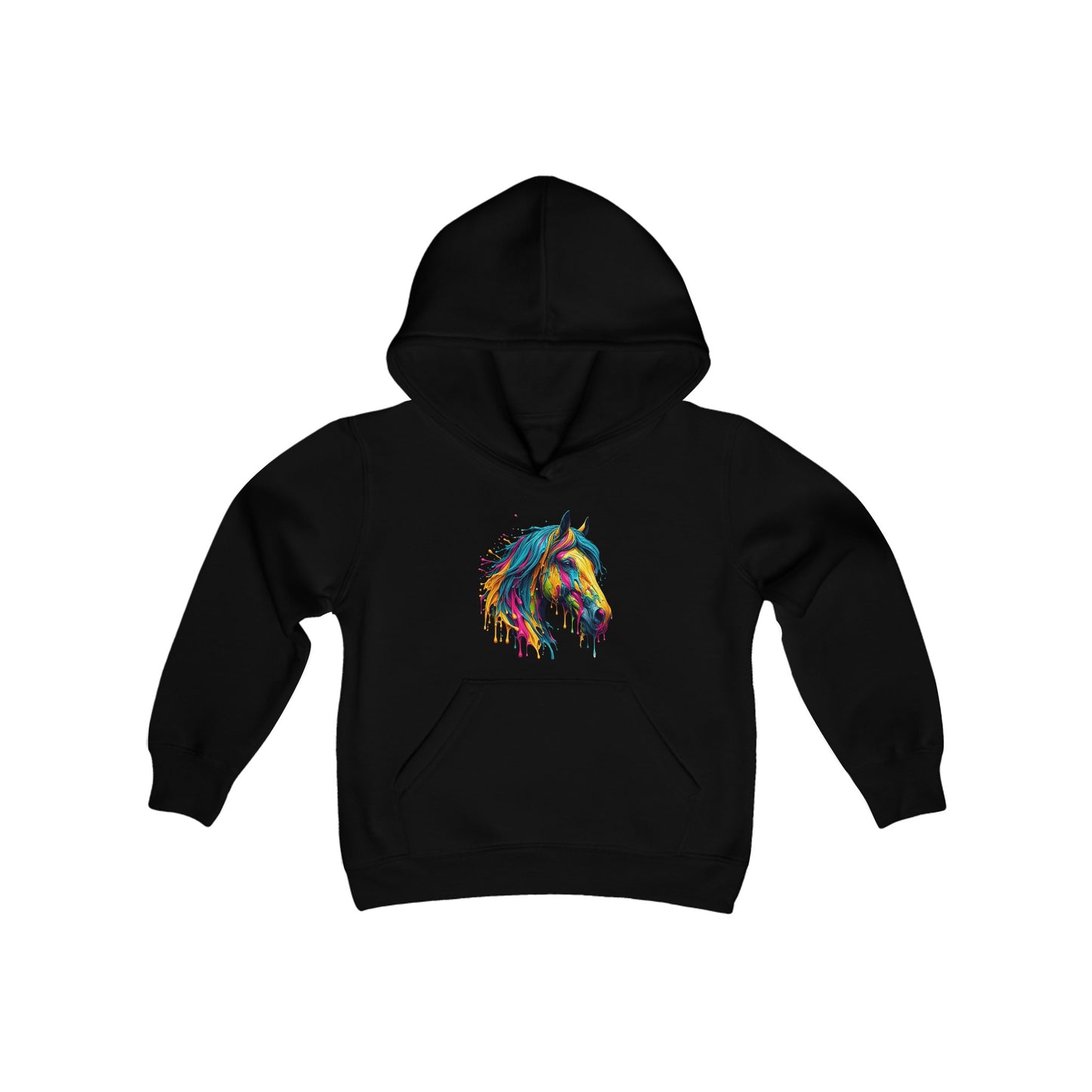 Colorful Horse Youth Hoodie