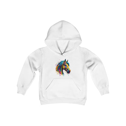 Colorful Horse Youth Hoodie