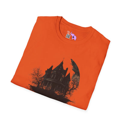 Halloween Haunted House Adult T-shirt