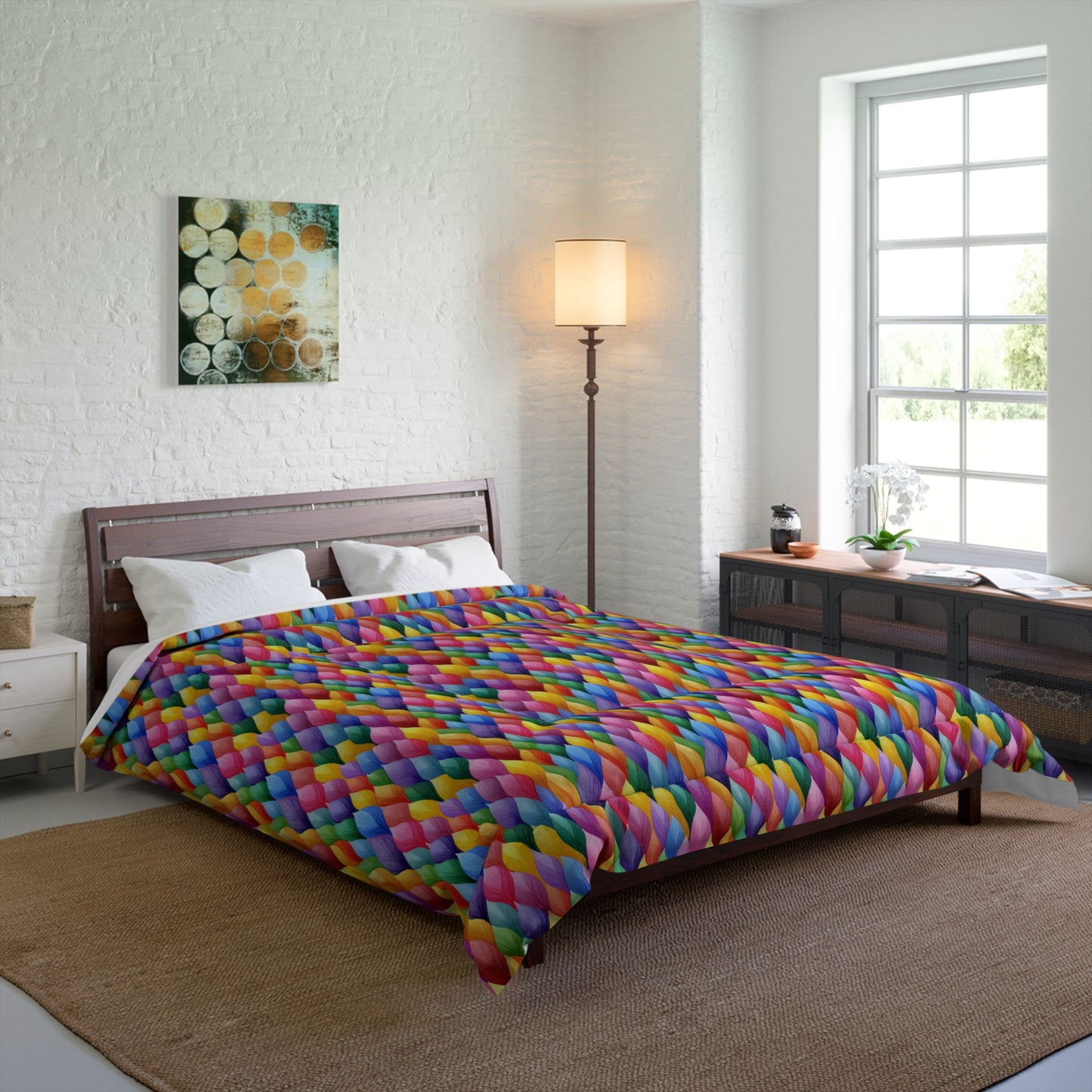 Vivid Vortex Basic Bedding Set