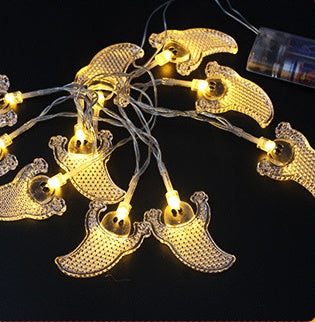 Halloween LED String Lights – 10 Waterproof Lights in Fun Spooky Shapes