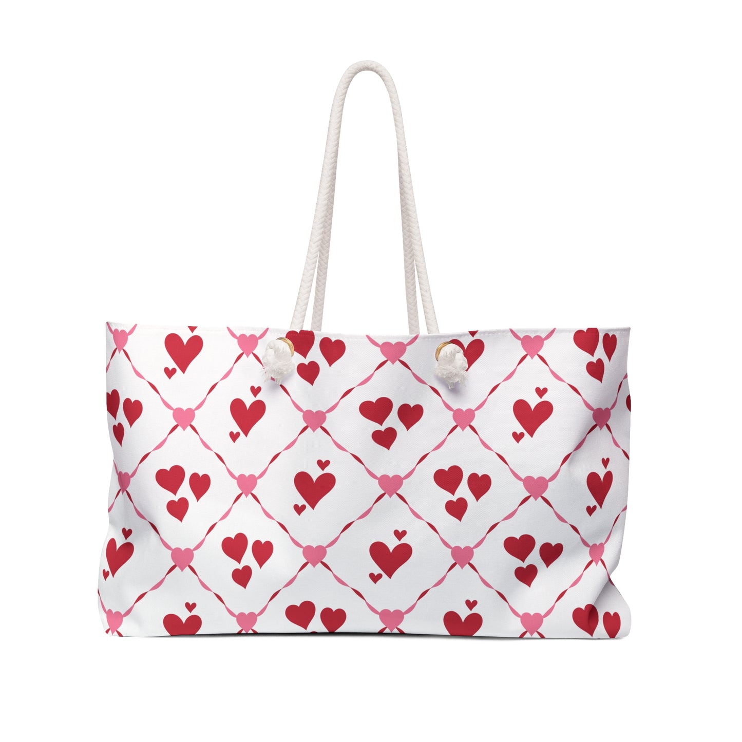 Cupid’s Lattice Weekender Bag