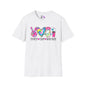 Peace Love Nursing Adult T-shirt