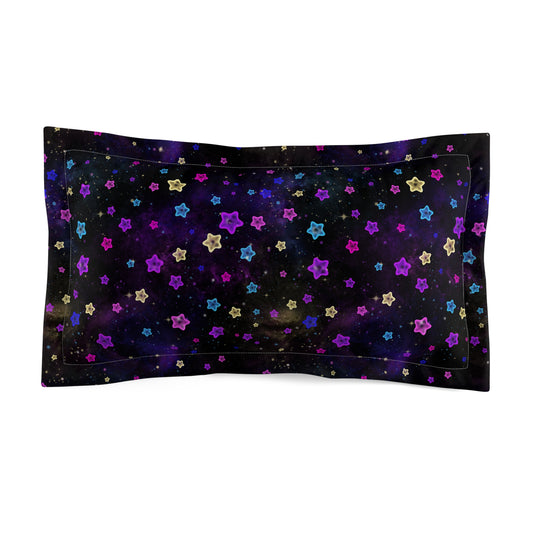 Starry Sky Microfiber Pillow Sham