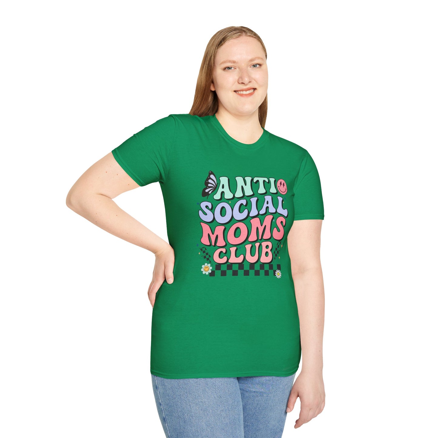 Antisocial Mom's Club T-shirt