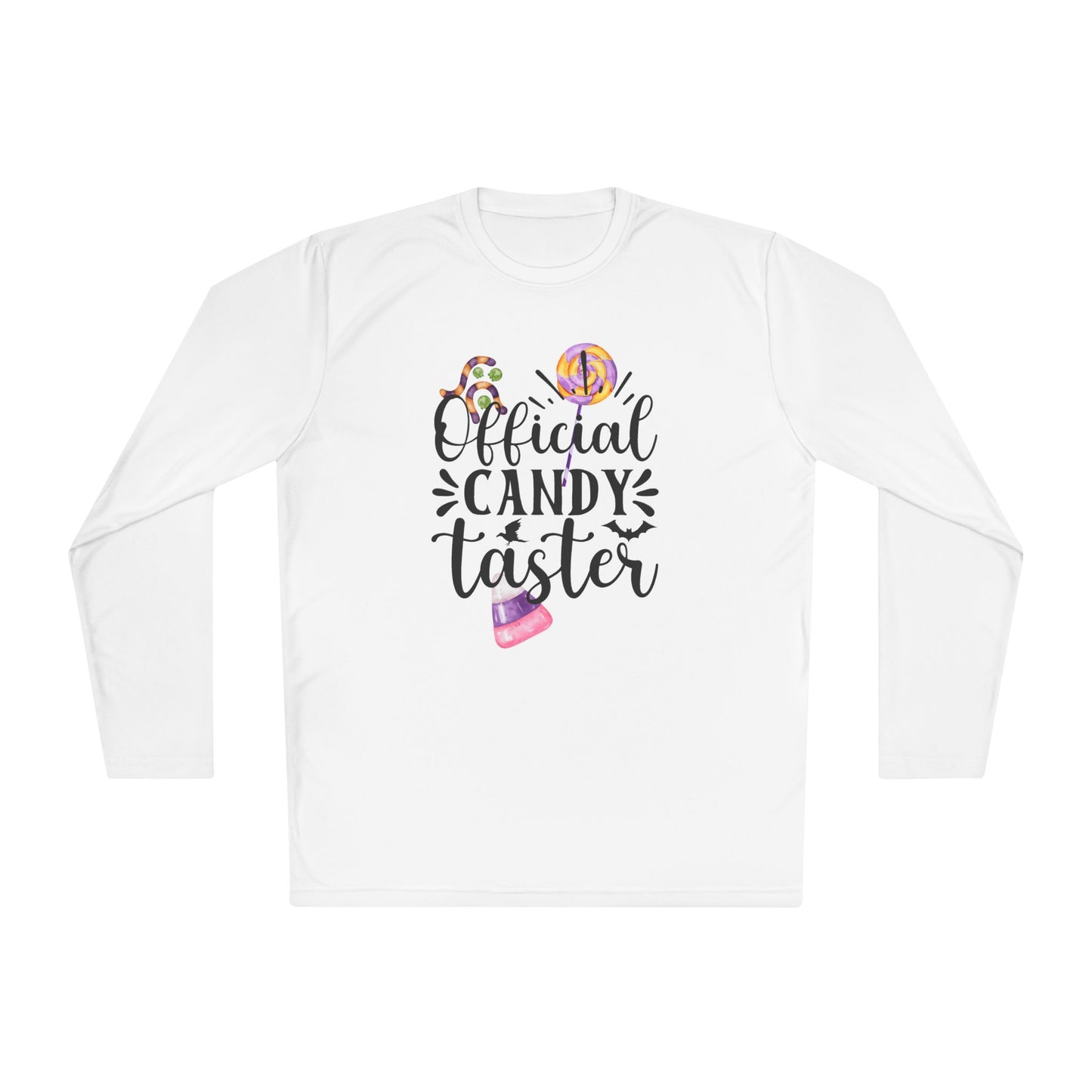 ""Official Candy Taster Adult Long Sleeve Tee