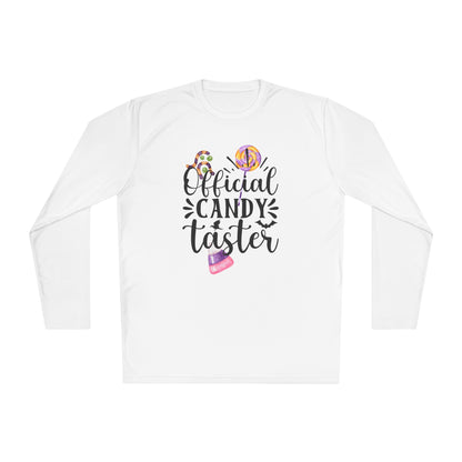 ""Official Candy Taster Adult Long Sleeve Tee
