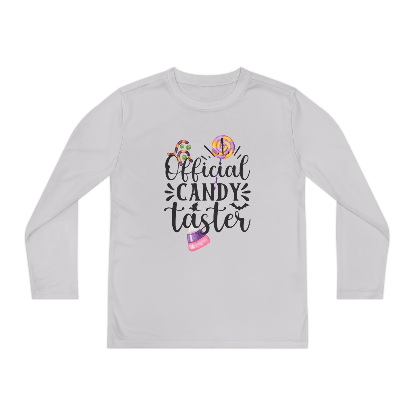Official Candy Taster Youth Long Sleeve Tee