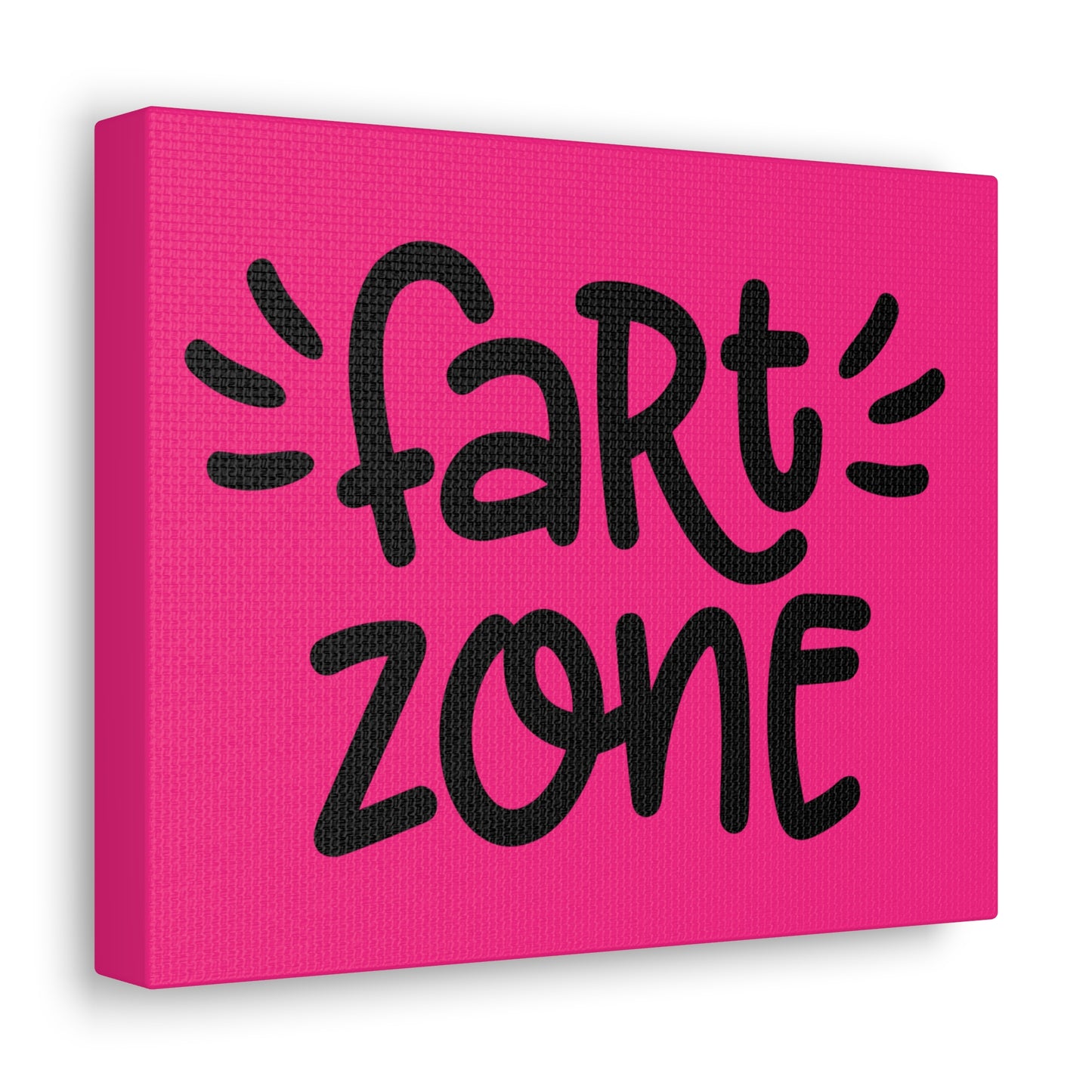 Fart Zone Canvas Horizontal Wraps w/o Frame