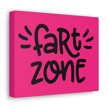 Fart Zone Canvas Horizontal Wraps w/o Frame