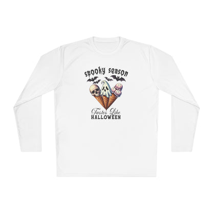 Spooky Season Tastes Like Halloween Lightweight Long Sleeve Tee