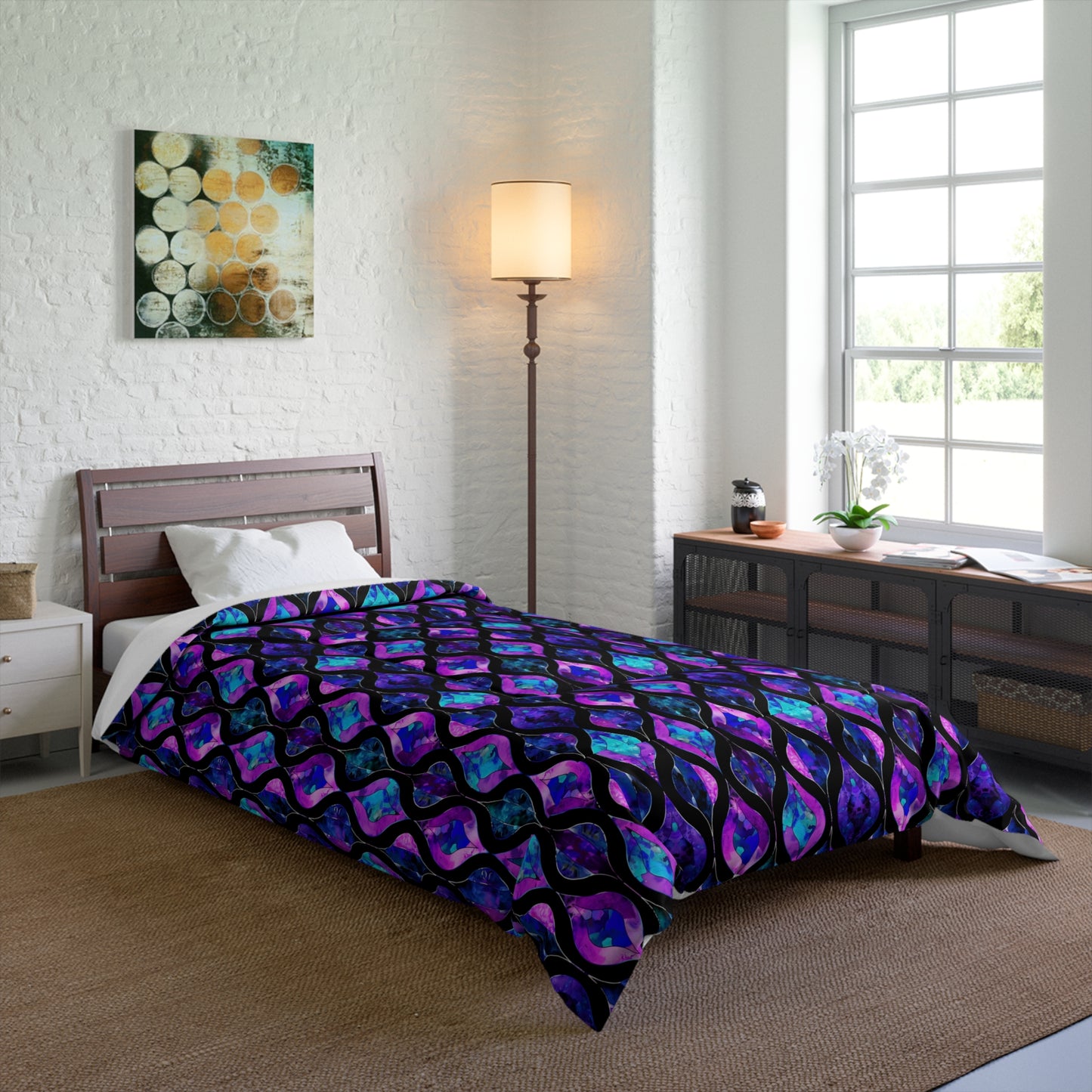 Midnight Cathedral Comforter