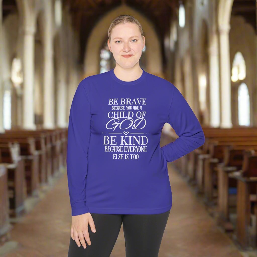 Because You Are A Child of God Lightweight Long Sleeve Tee