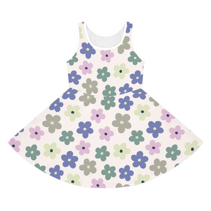 Earthbound Blooms Girls' Sleeveless Sundress