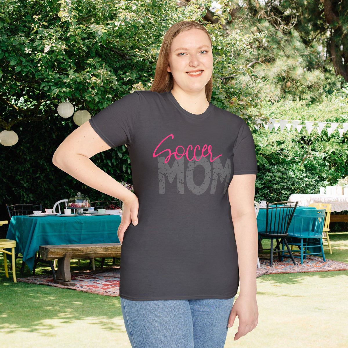 Soccer Mom Adult T-shirt