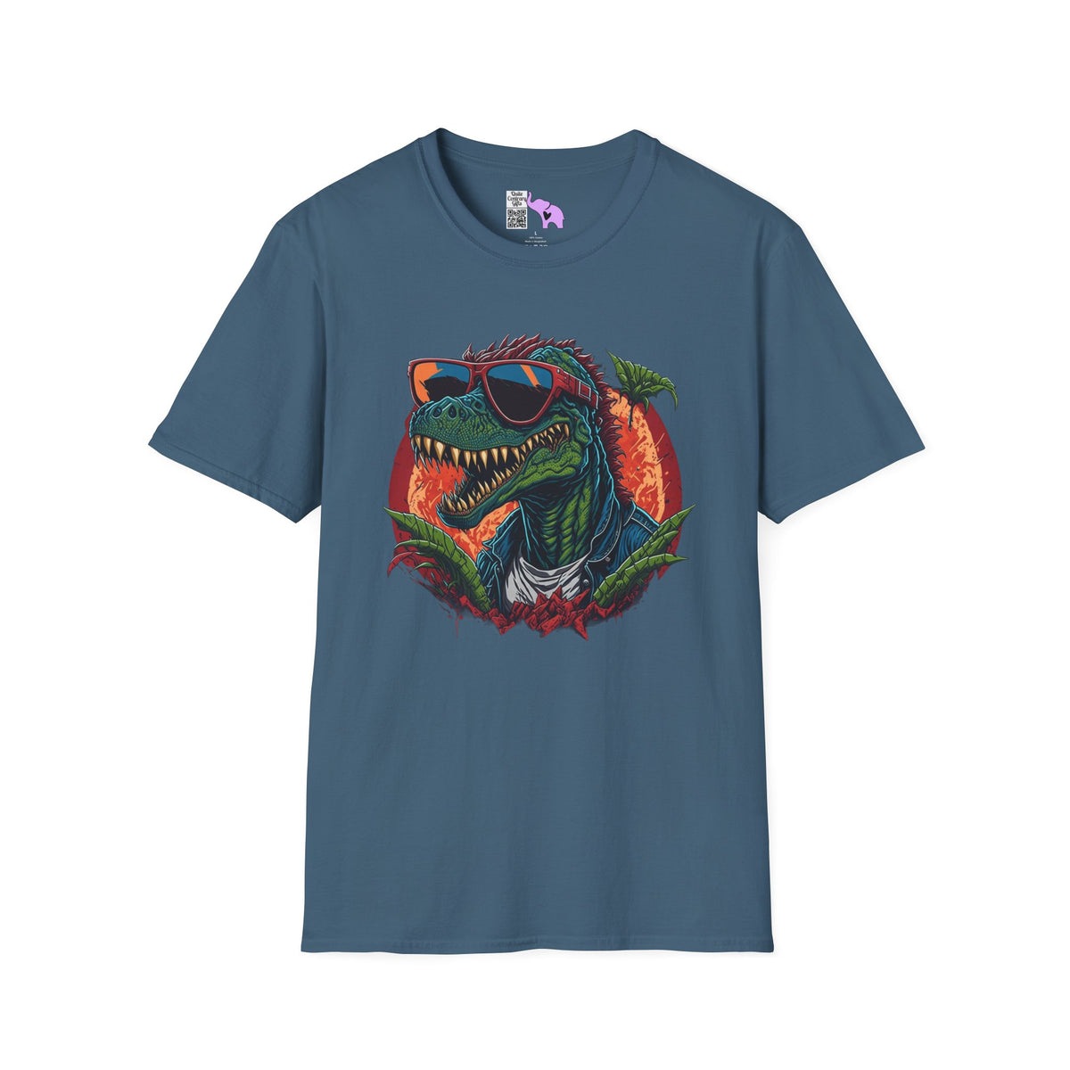 Cool Dinosaur Adult T-shirt