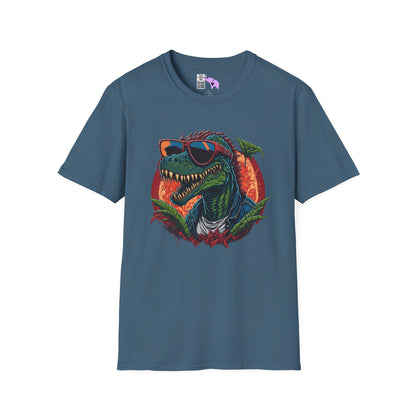 Cool Dinosaur Adult T-shirt
