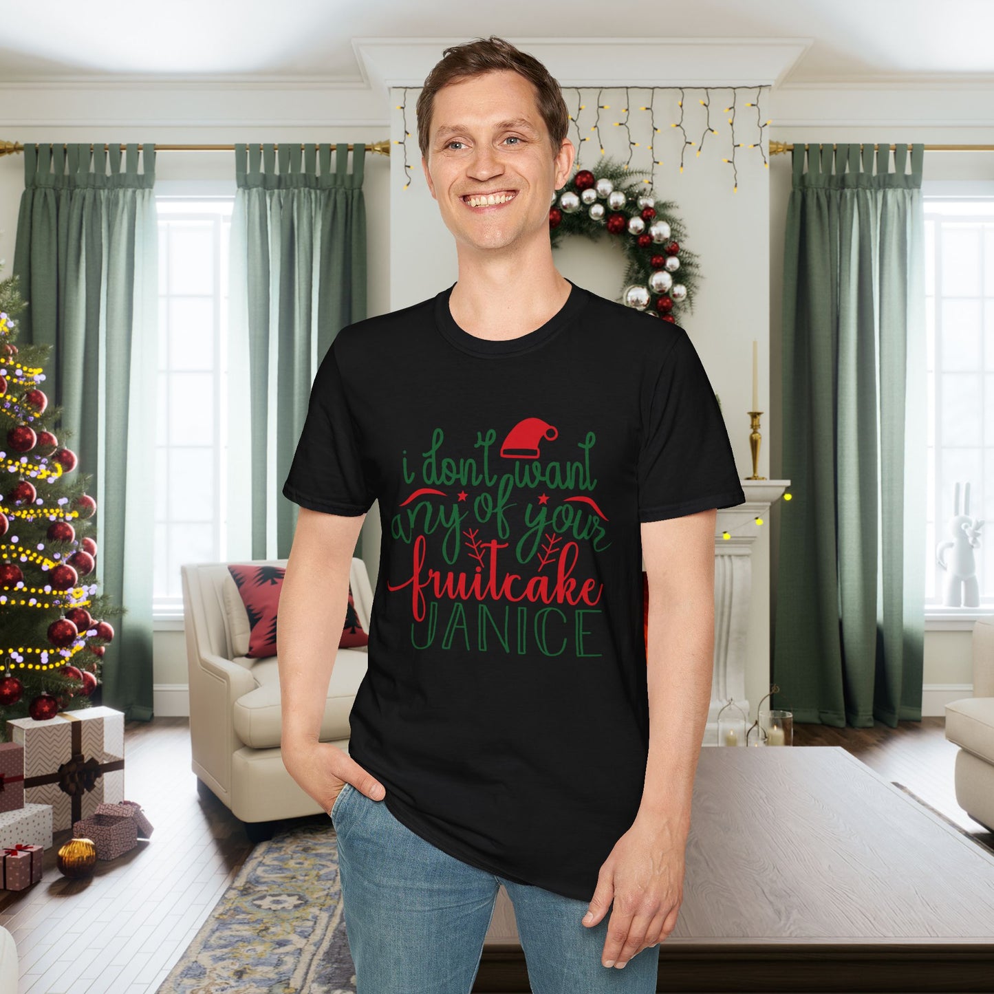 I Don't Want Any Of Your Fruitcake, Janice Adult T-shirt