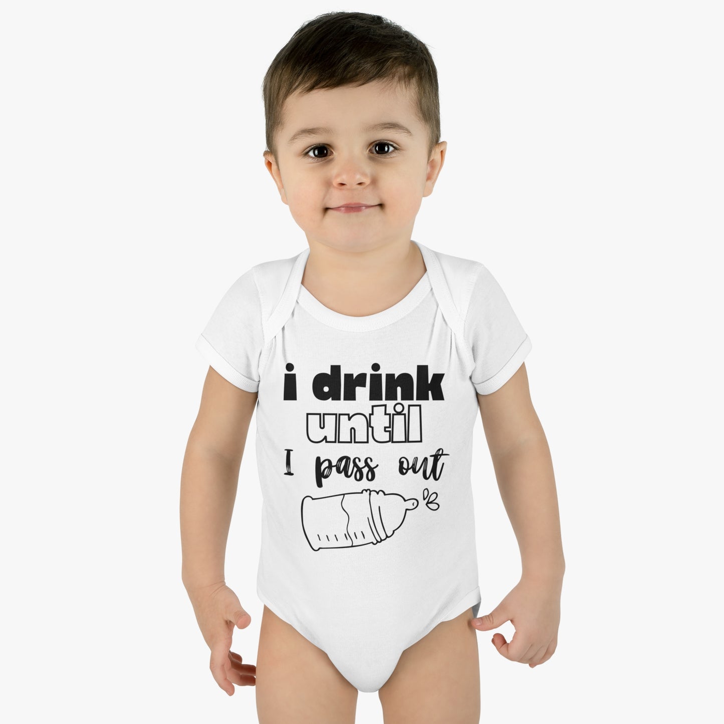 I Drink Until I Pass Out Infant Baby Rib Bodysuit