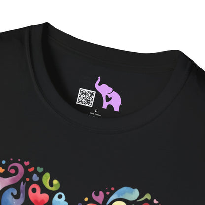 Hearts That Speak Adult T-shirt