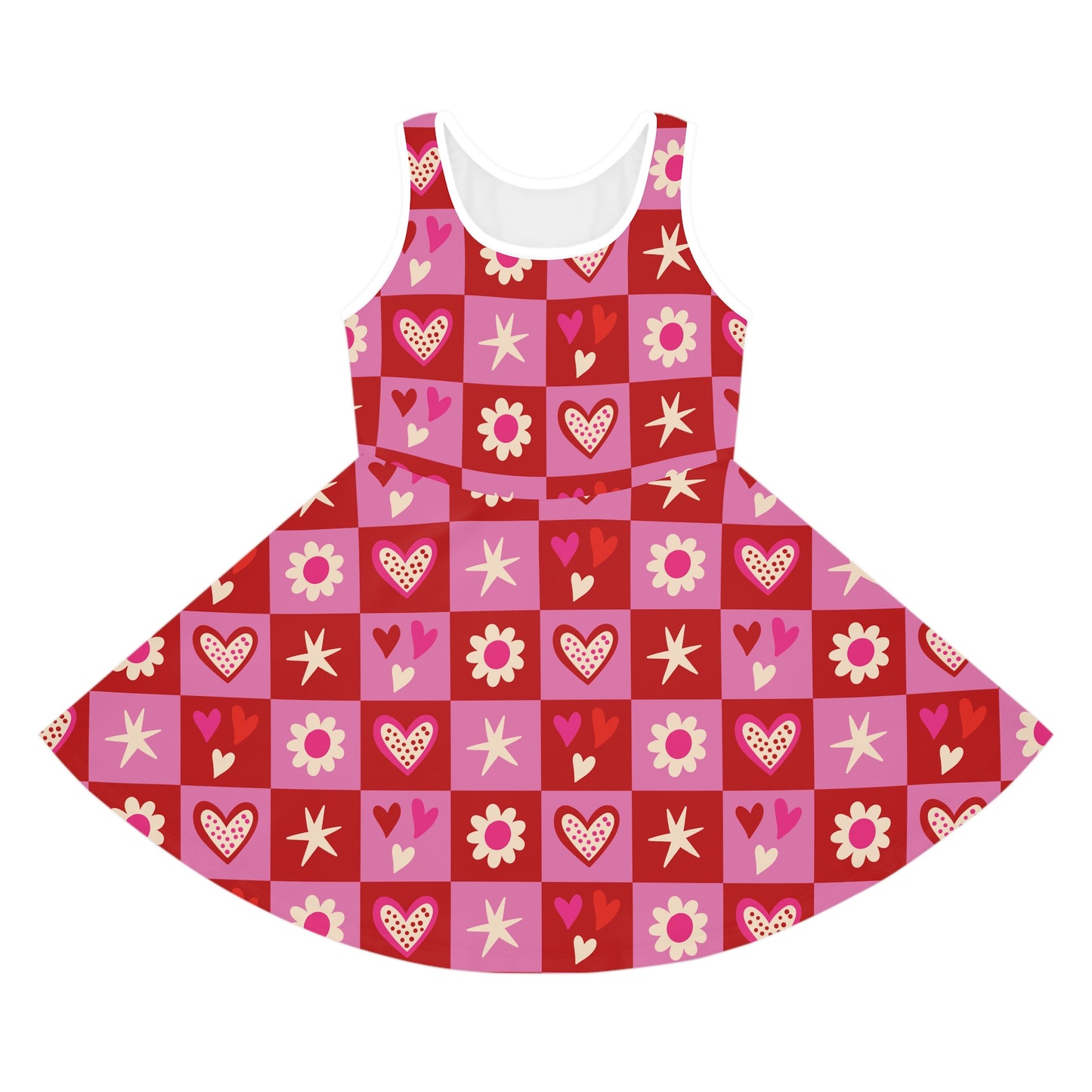 Valentine Toss Girls' Sleeveless Sundress