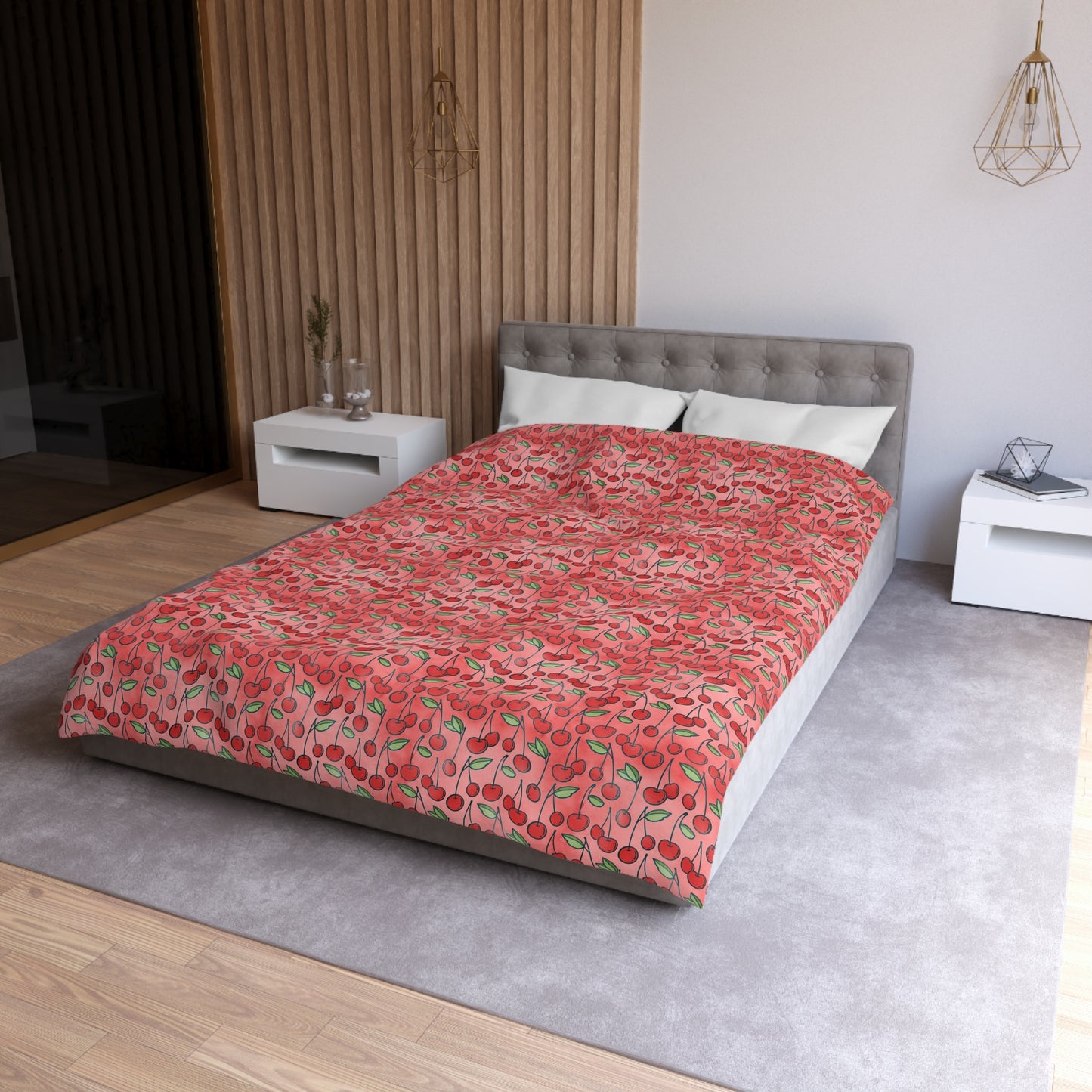 Cherry Bombshell Duvet Bedding Set