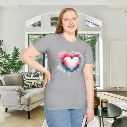 Painted With Love Adult T-shirt