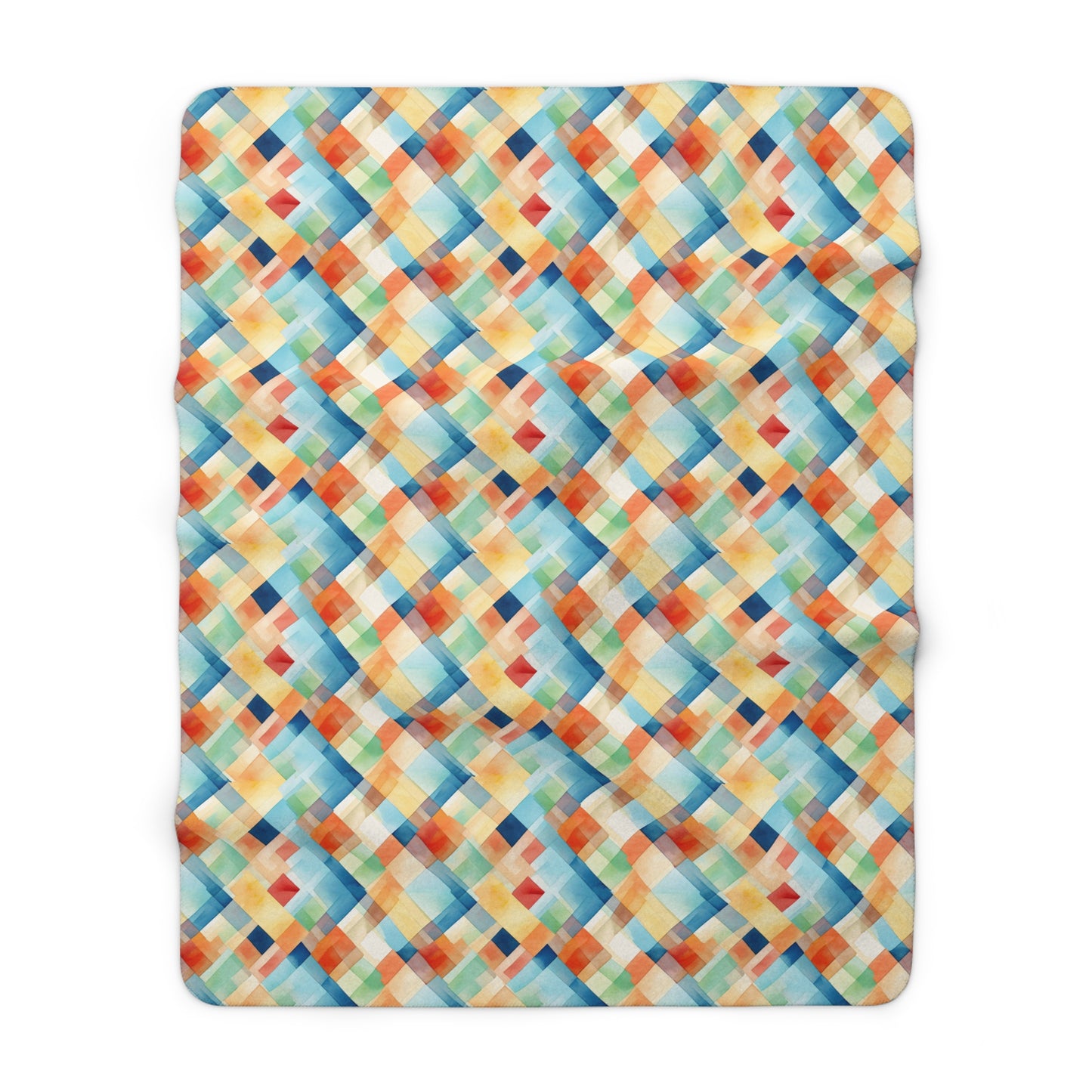 Rustic Radiance Sherpa Fleece Blanket