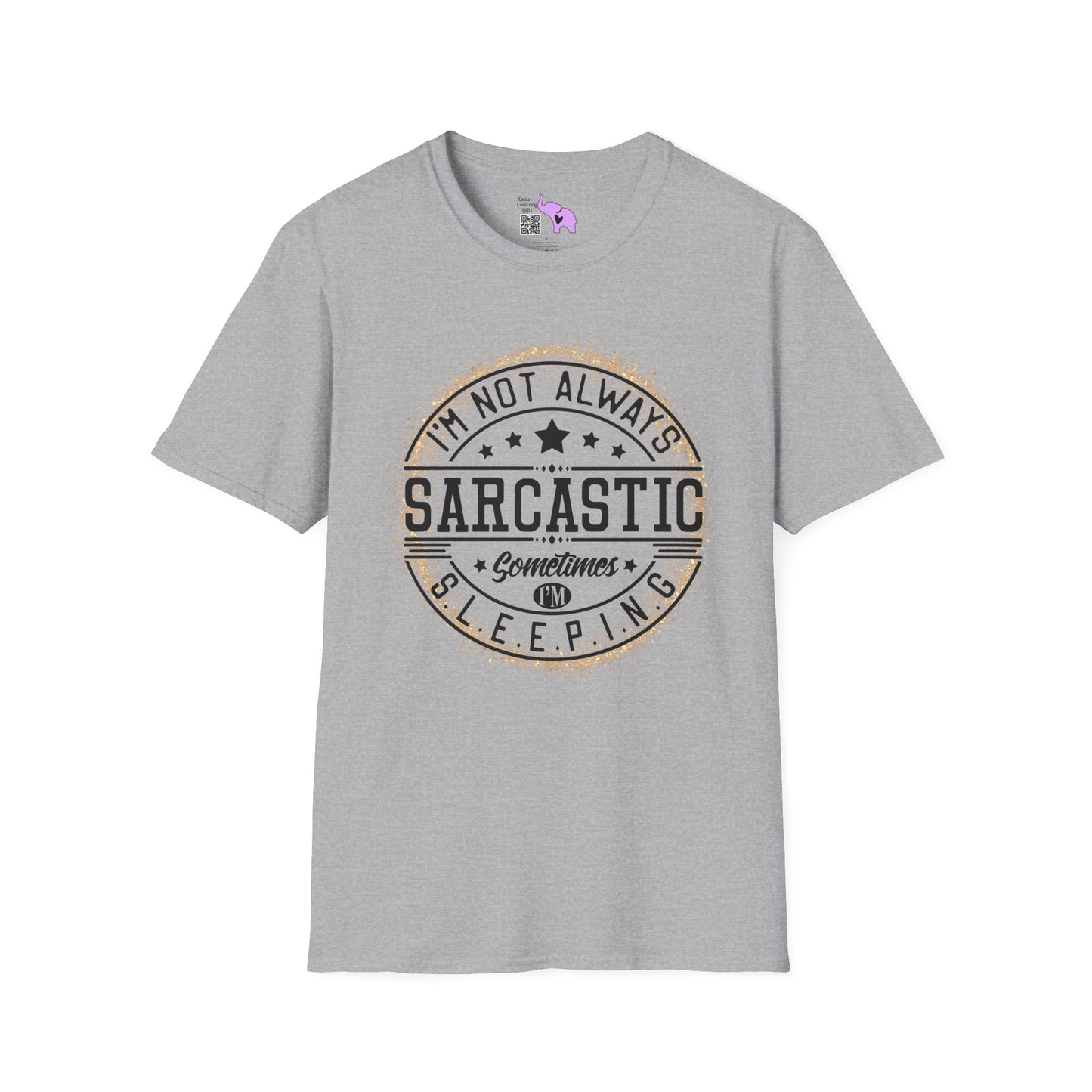 I'm Not Always Sarcastic, Sometimes I'm Sleeping Adult T-shirt