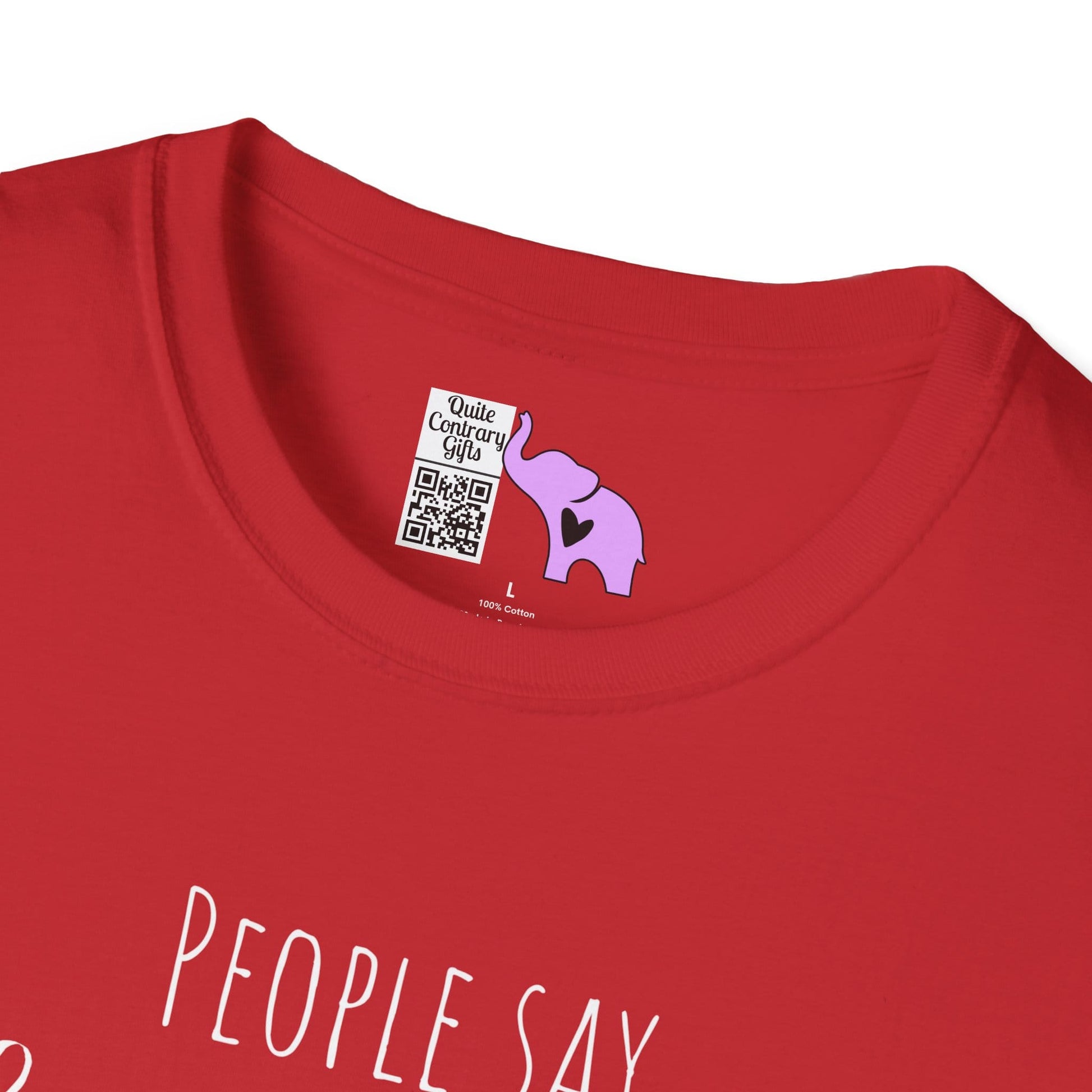 People Say Nothing Is Impossible But I Do Nothing Every Day Adult T-shirt